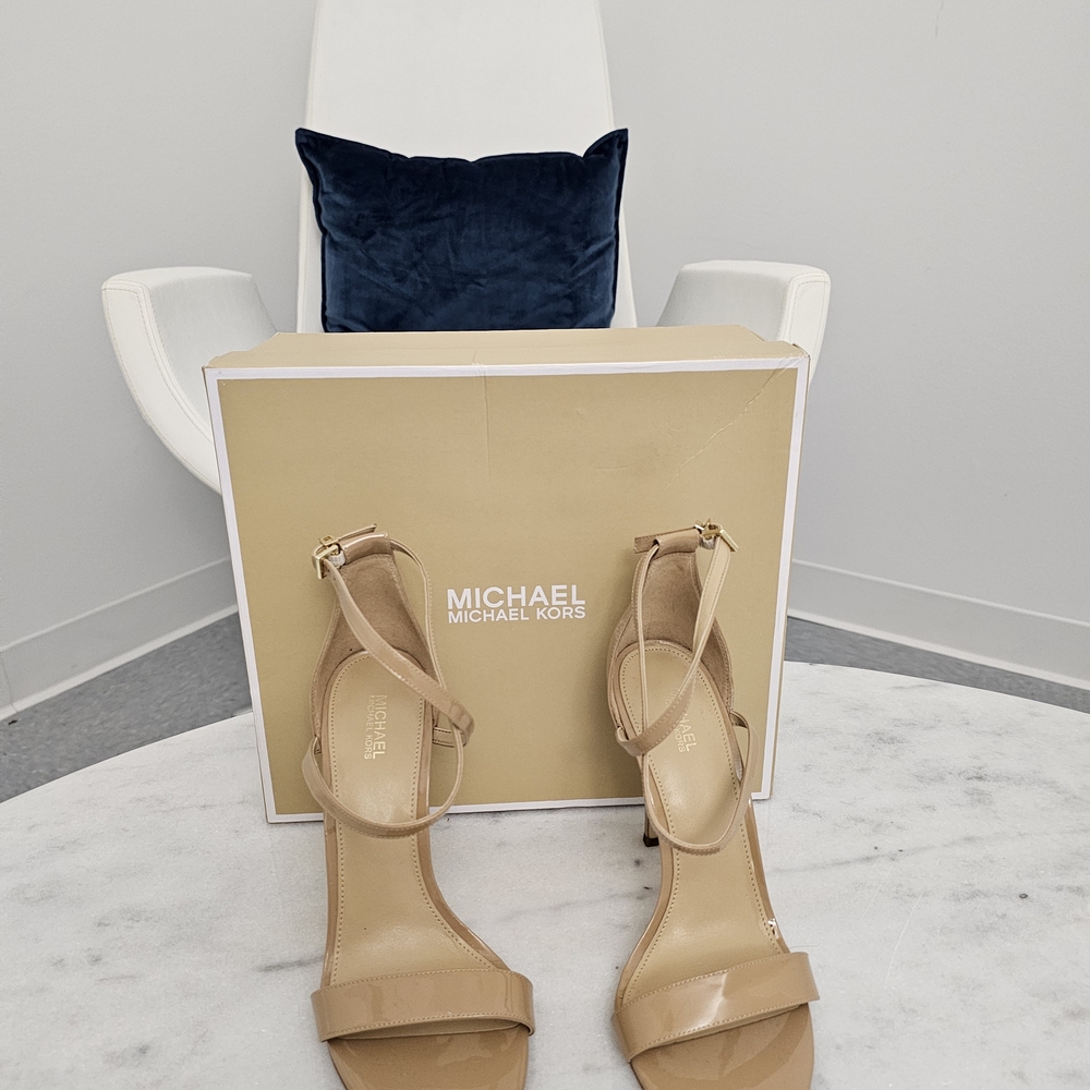 Michael Kors Nude Strappy Sandals